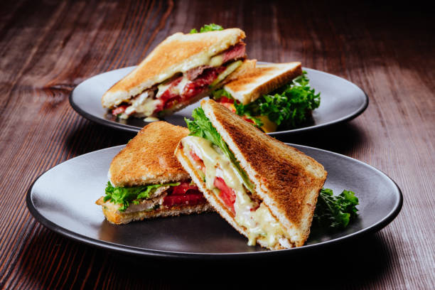 Celebratory Gastronomy: Handcrafted Sandwich Selections for Your Distinctive Rose and Blanc Tea Room Soiree